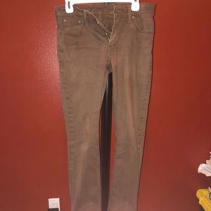 Levi’s - Brown 30x30 511’s with Reflective Cuffs